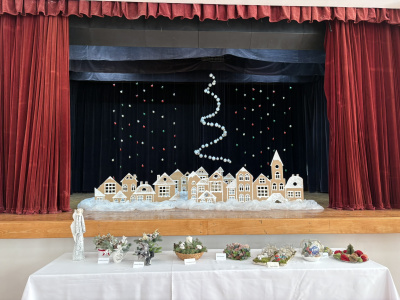 Dominantou bola výstava na javisku, ktorú pripravila Adriána Harnušková | Foto: Michaela Martišíková, Trnavské rádio