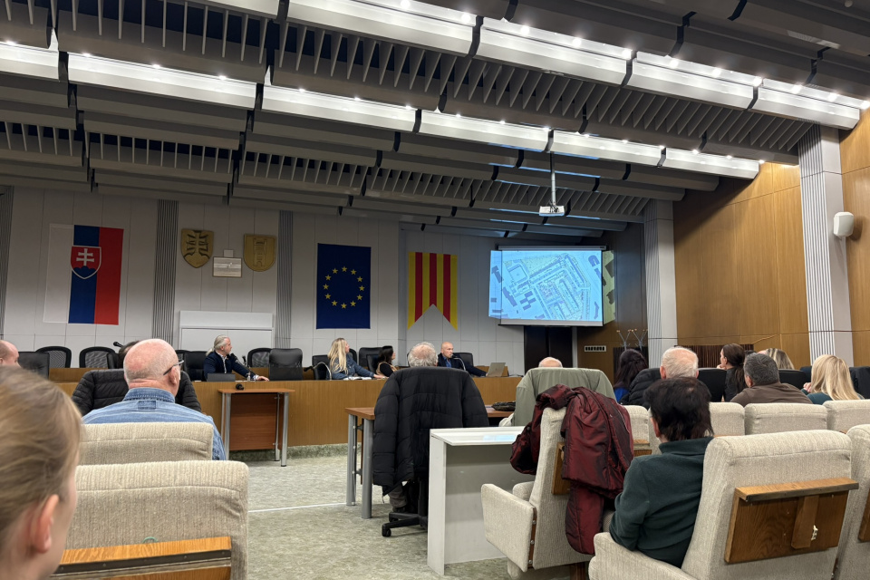 Mesto predstavilo návrh novej podoby sídliska Clementisov sad | Foto: Michaela Martišíková, Trnavské rádio