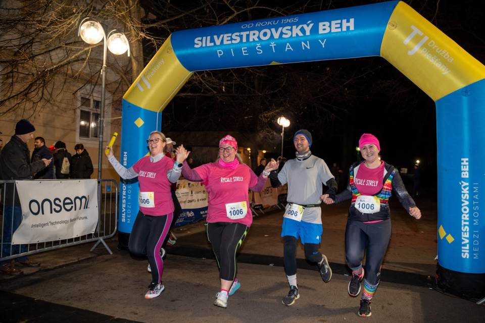 Cieľ hlavného behu v roku 2023.