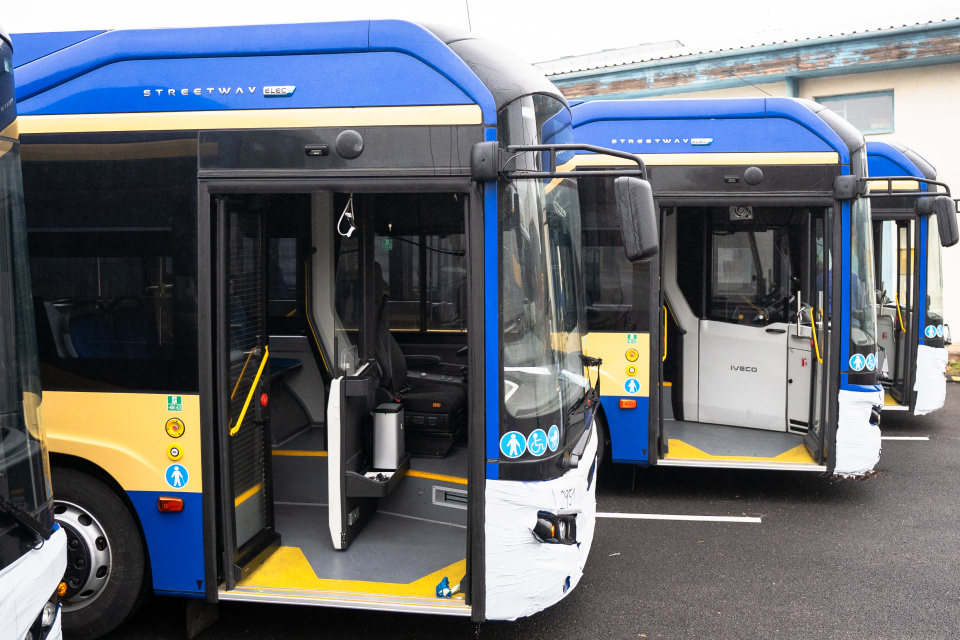 Do Trnavy dorazili nové elektrobusy | Zdroj: Mesto Trnava