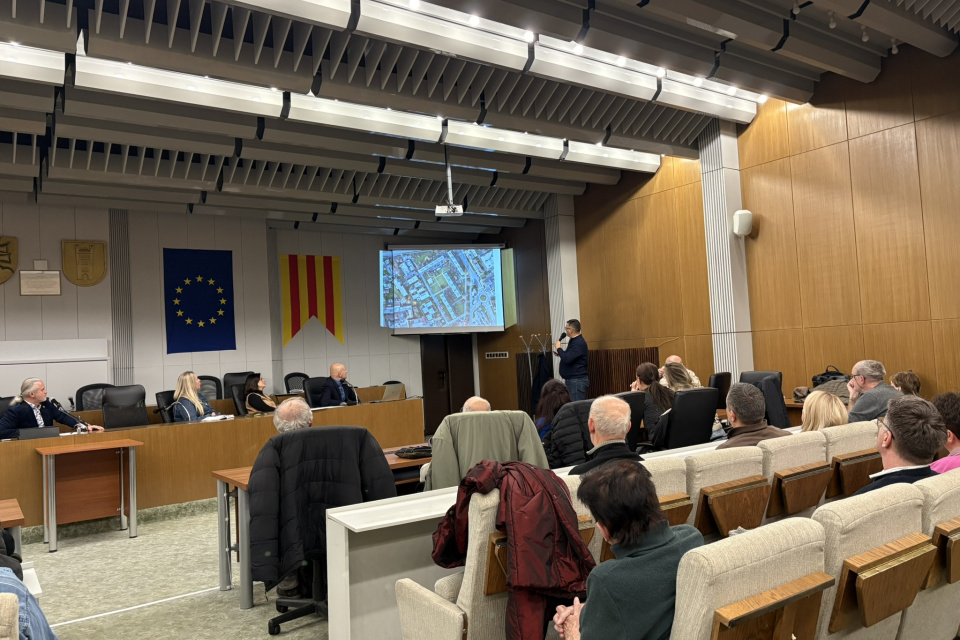 Predstavili aj koncept nového cyklistického chodníka v okolí | Foto: Michaela Martišíková, Trnavské rádio