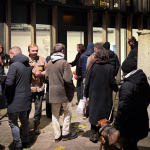 Veronika Verešová: Sedimenty únavy. Záber z vernisáže na Nádvorí. | Foto: dv., red.