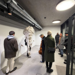 Veronika Verešová: Sedimenty únavy. Záber z vernisáže na Nádvorí. | Foto: dv., red.