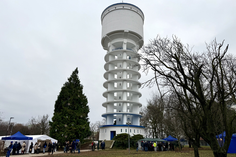 Ikonický Bellušov vodojem I Zdroj: Trnavské rádio