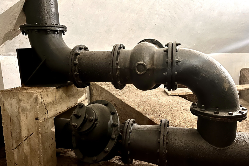 Jedno z potrubí I Zdroj: Trnavské rádio