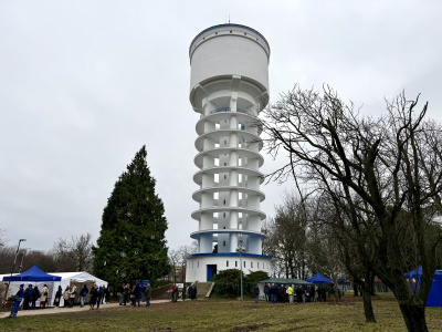 Ikonický Bellušov vodojem I Zdroj: Trnavské rádio