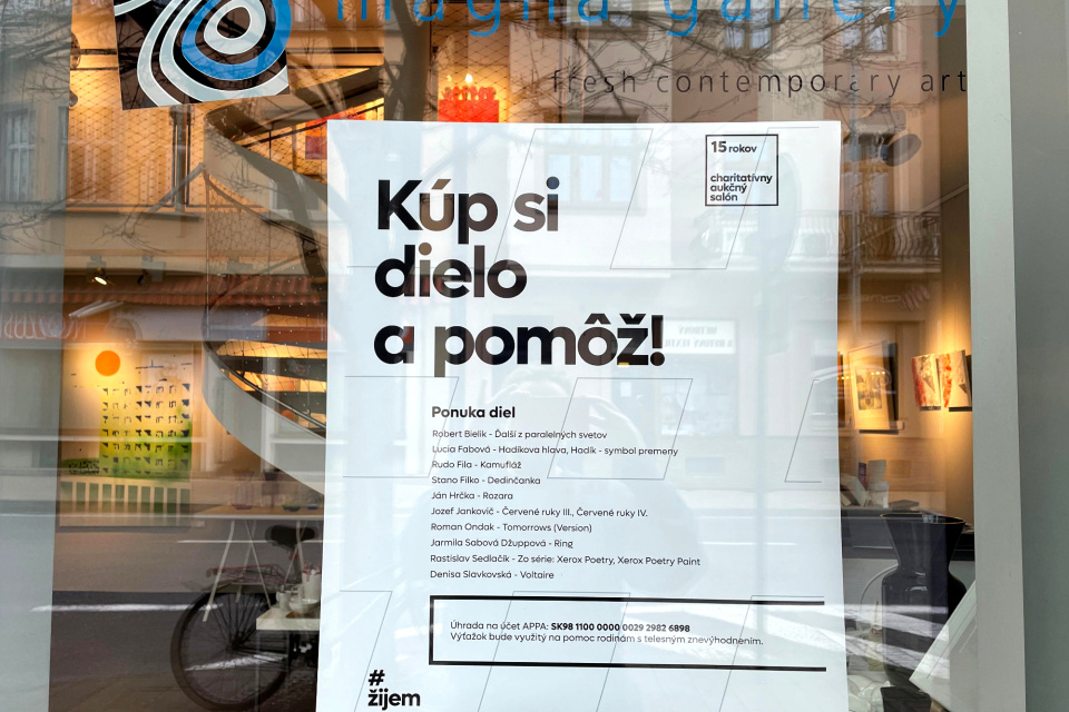 Kúpou diela podporíte zdravotne znevýhodnených | Foto: TS