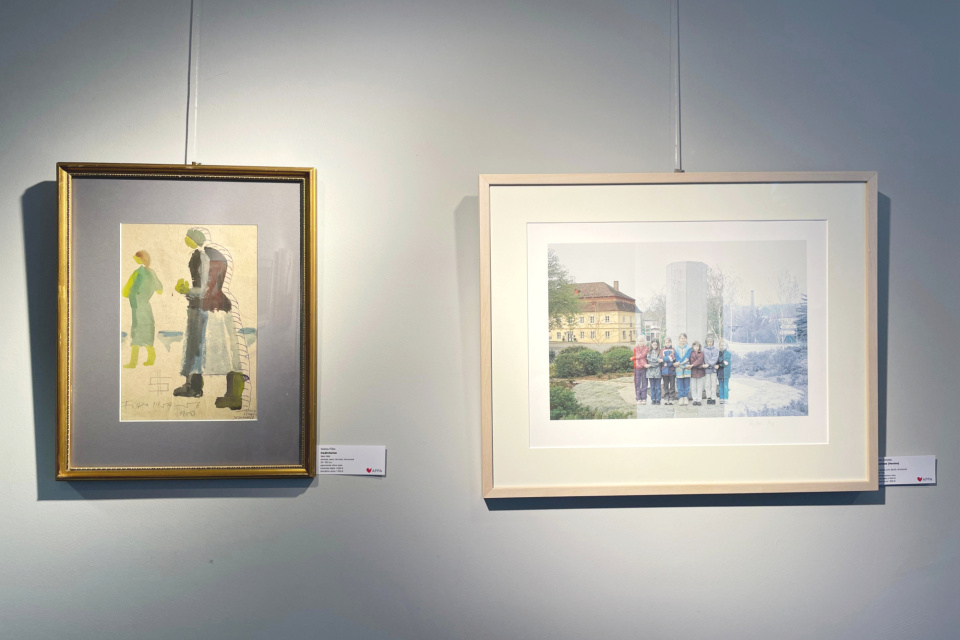 Ponuka diel popredných slovenských výtvarníkov | Foto: TS