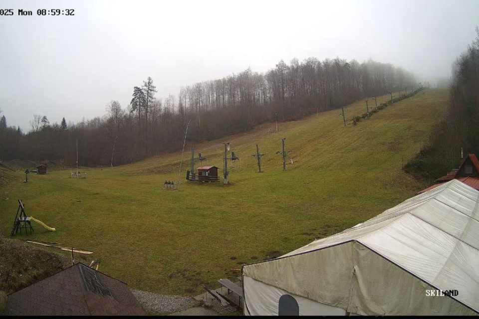 Aktuálna situácia na zjazdovke Skiland | Zdroj: Skiland Stará Myjava