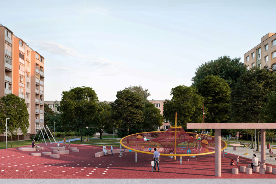 Vizualizácia dvoru č. 7 | Zdroj: Mesto Trnava