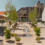 Priestor v centre navrhoval práve architekt Ďurko | Foto: Mesto Trnava