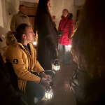 Nádejní hodinárovi učni sa vydali na vrchol veže | Foto: Michaela Martišíková, Trnavské rádio