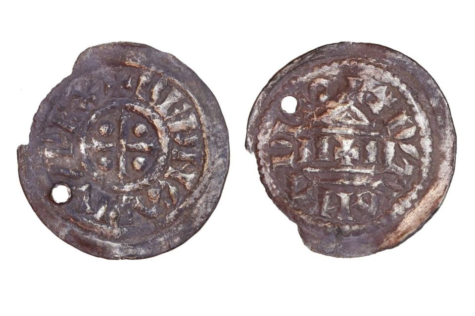 Podobný denár nájdený v obci Nový Svet | Zdroj: Pamiatkový úrad SR