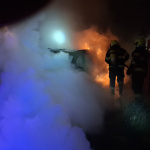 Požiar auta v Dunajskej Strede | Zdroj: Hasičský a záchranný zbor - Trnavský kraj