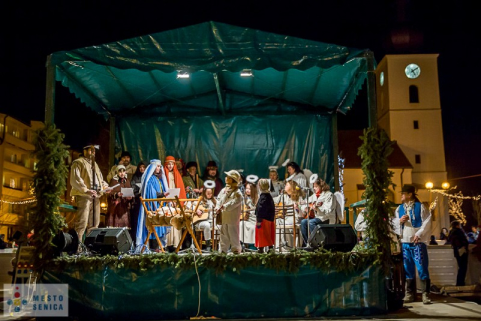 Súčasťou senickej Vianočnej dediny bude aj rozprávkové klzisko | Foto: mesto Senica