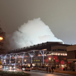 Dymová clona nad ŠAM Trnava | Foto: Trnavské rádio