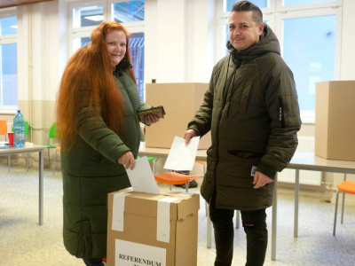 Skaličania hlasovali v referende | Zdroj: Mesto Skalica