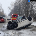 Nehoda pred Bučanmi | Zdroj: Polícia Trnava