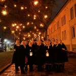 Koledníci v Ružovom parku I Zdroj: UFS Trnafčan
