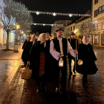 Koledníci sa ukázali v centre Trnavy I Zdroj: UFS Trnafčan