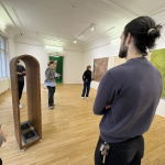 Posledná z laureátov vystavovala Ráchel Jutkaj | Foto: Michaela Martišíková, Trnavské rádio