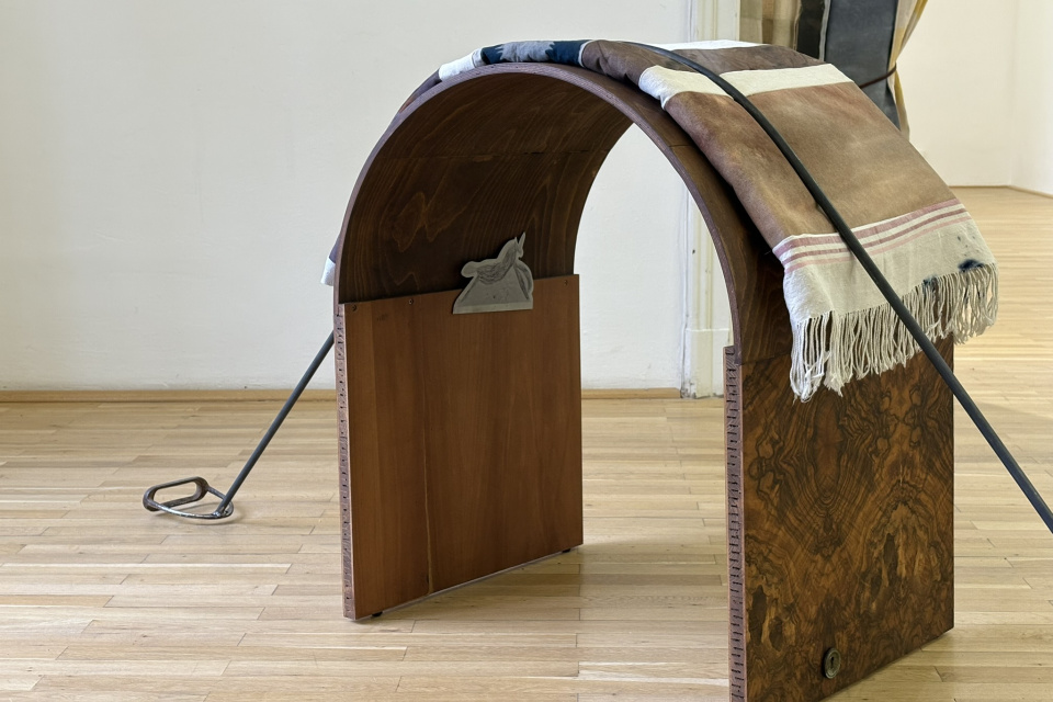 Na výstavu Ráchel Jutky sa musíte pozerať poriadne zblízka | Foto: Michaela Martišíková, Trnavské rádio