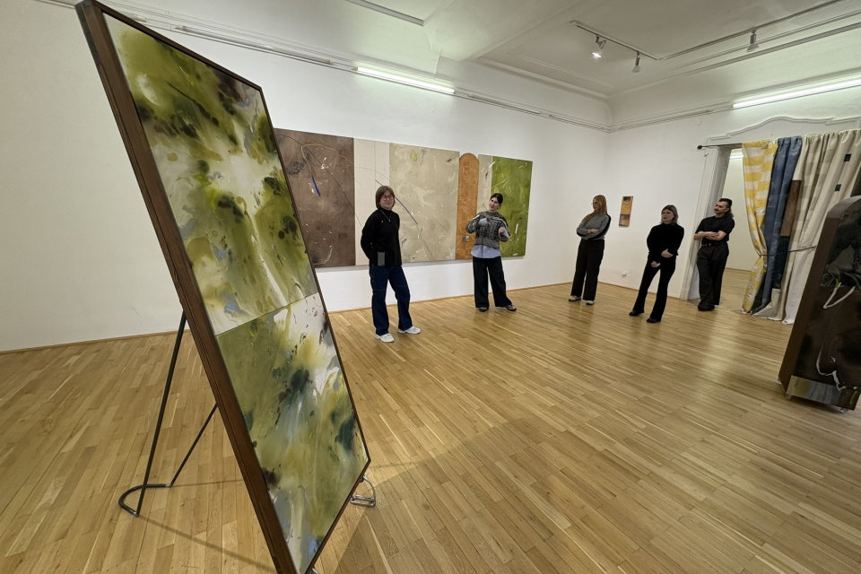 Do Koppelovej vily pribudli nové inštalácie od troch laureátov Ceny Oskára Čepana | Foto: Michaela Martišíková, Trnavské rádio