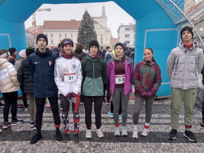 Minuloročný beh na Trojičnom námestí | Zdroj: Atletický klub AŠK Slávia Trnava