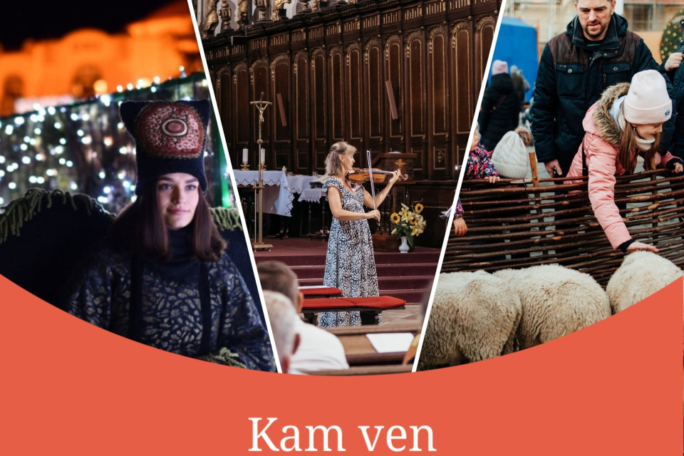 Počas víkendu sa nezabudnite usmiať na piešťanského anjela, navštíviť adventný stredoveký trh a stihnúť jeden z vianočných koncertov | Zdroj: Rezort Piešťany. Zaži v Trnave 