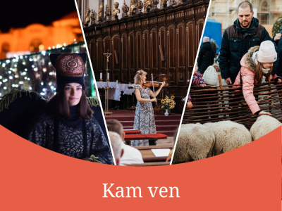 Počas víkendu sa nezabudnite usmiať na piešťanského anjela, navštíviť adventný stredoveký trh a stihnúť jeden z vianočných koncertov | Zdroj: Rezort Piešťany. Zaži v Trnave 