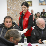 Na stole nechýbala kapustnica ani ryba so zemiakovým šalátom | Foto: Lukáš Grinaj