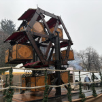 Drevený kolotoč je bežnou súčasťou trnavských Stredovekých trhov | Foto: Michaela Martišíková, Trnavské rádio