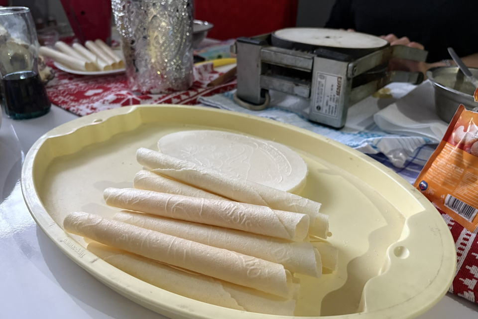 Hotové oblátky a trubičky, pripravené na Vianoce | Foto: Michaela Martišíková, Trnavské rádio