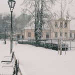 Sneh v Ružovom parku v roku 2023 | Foto: Trnavské rádio