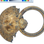 Čelná strana kovania. | Foto: M. Sládok. Zdroj: KPÚ TT