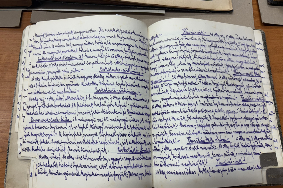 Rukou písané recepty sú uložené Štátnom archíve v Trnave  | Foto: Michaela Martišíková, Trnavské rádio