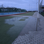 Situácia na štadióne | Foto: Božena Krajčovičová