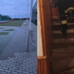 Záplava na ihrisku i v rodinnom dome. | Foto: Božena Krajčovičová, Hasiči Jaslovské Bohunice