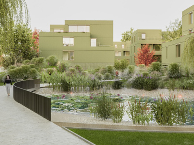 Vizualizácia novej štvrte | Zdroj: Mesto Trnava