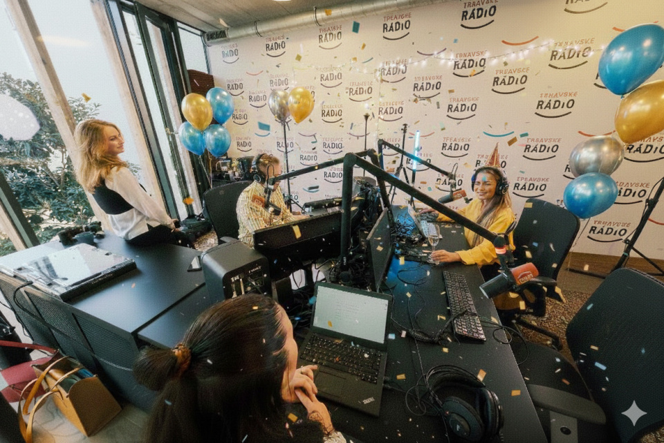 Na SIlvestra to v Trnavskom rádiu roztočíme I Zdroj: Trnavské rádio, AI