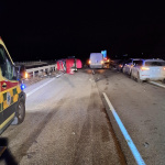 Nehoda na R1 pri Pate | Zdroj: Hasičský a záchranný zbor - Trnavský kraj