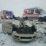 Jedna zo včerajších nehôd. l Foto: HaZZ TT