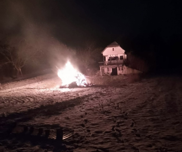 Vatra pri domčeku I Zdroj: DHZ Dubovce