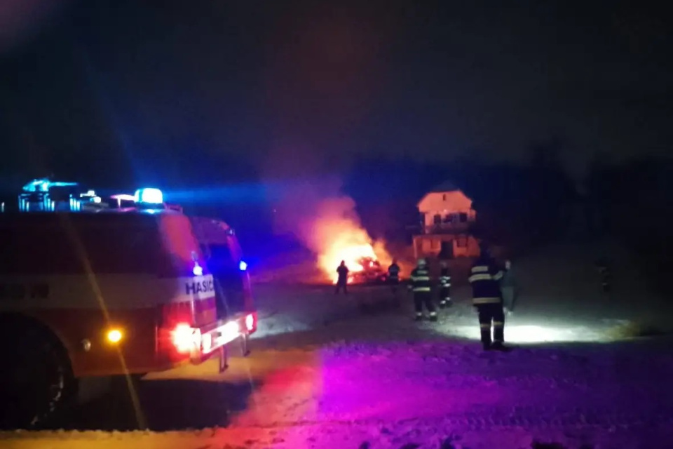 Požiar v Dubovciach | Zdroj: DHZ Radošovce