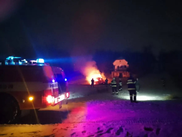 Požiar v Dubovciach | Zdroj: DHZ Radošovce