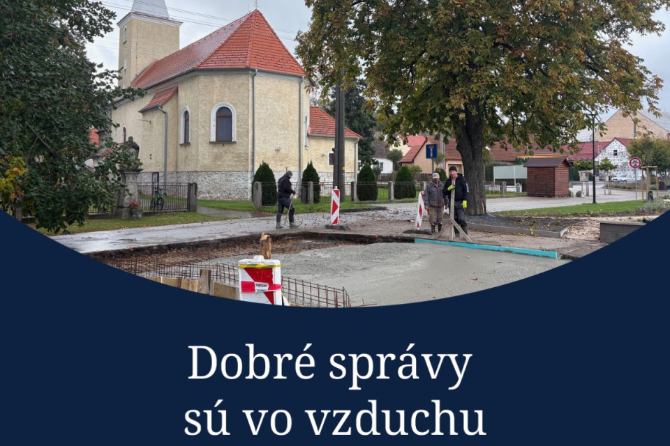 Prvé dobré správy tohto roka sú tu 