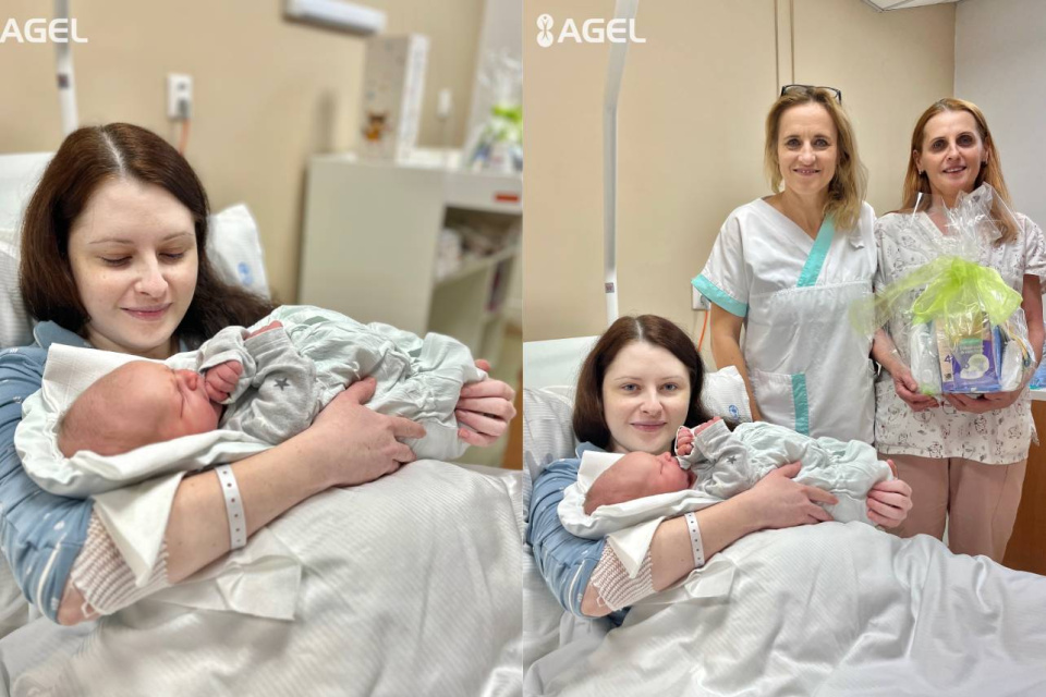 Prvý Skaličan Leo | Zdroj: Fakultná nemocnica AGEL Skalica