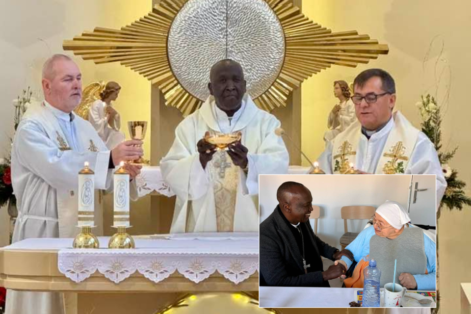 Duchovný z Afriky bude na Slovensku do piatka. Vrbové bolo jeho jedinou zastávkou v našom kraji. | Foto: Pápežské misijné diela