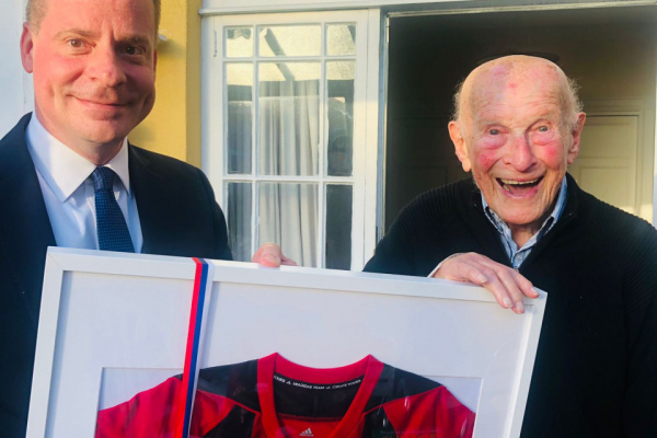 Andrej Droba s Joeom Veselským v roku 2022. | Foto: Spartak Trnava