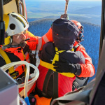 Turistku vytiahli na palubu. | Foto: ATE